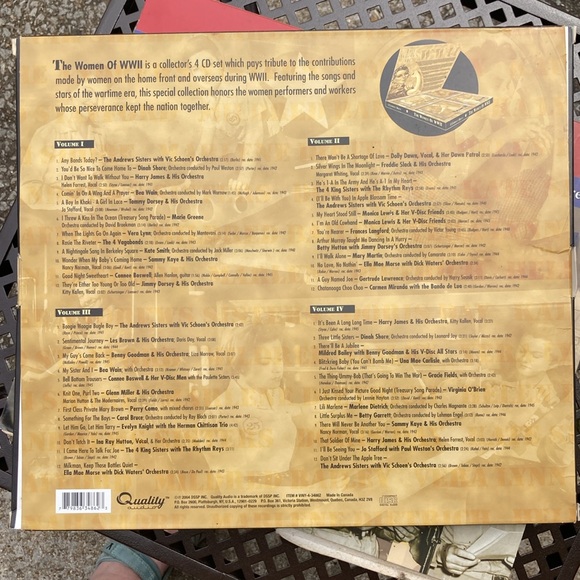 WWII CD Sets: 8 Compact Discs = 96 Songs - Picture 6 of 7